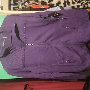 Purple plum jacket